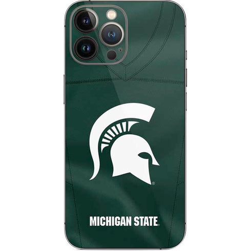 Michigan State University Green Jersey iPhone 13 Pro Max Skin